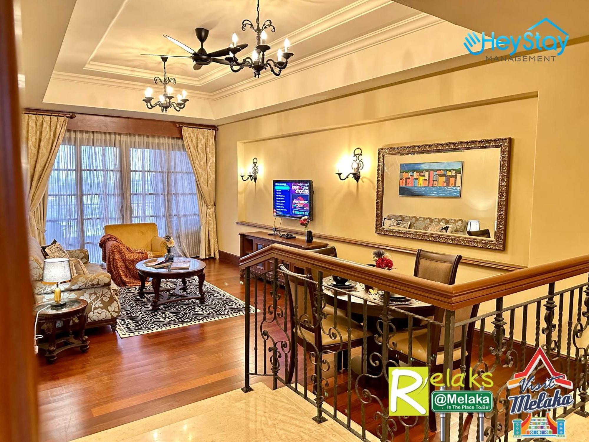 Casaderio Residences Deluxriversuite Walk5minstojonkerst By Heystay Management Pangsapuri Malacca