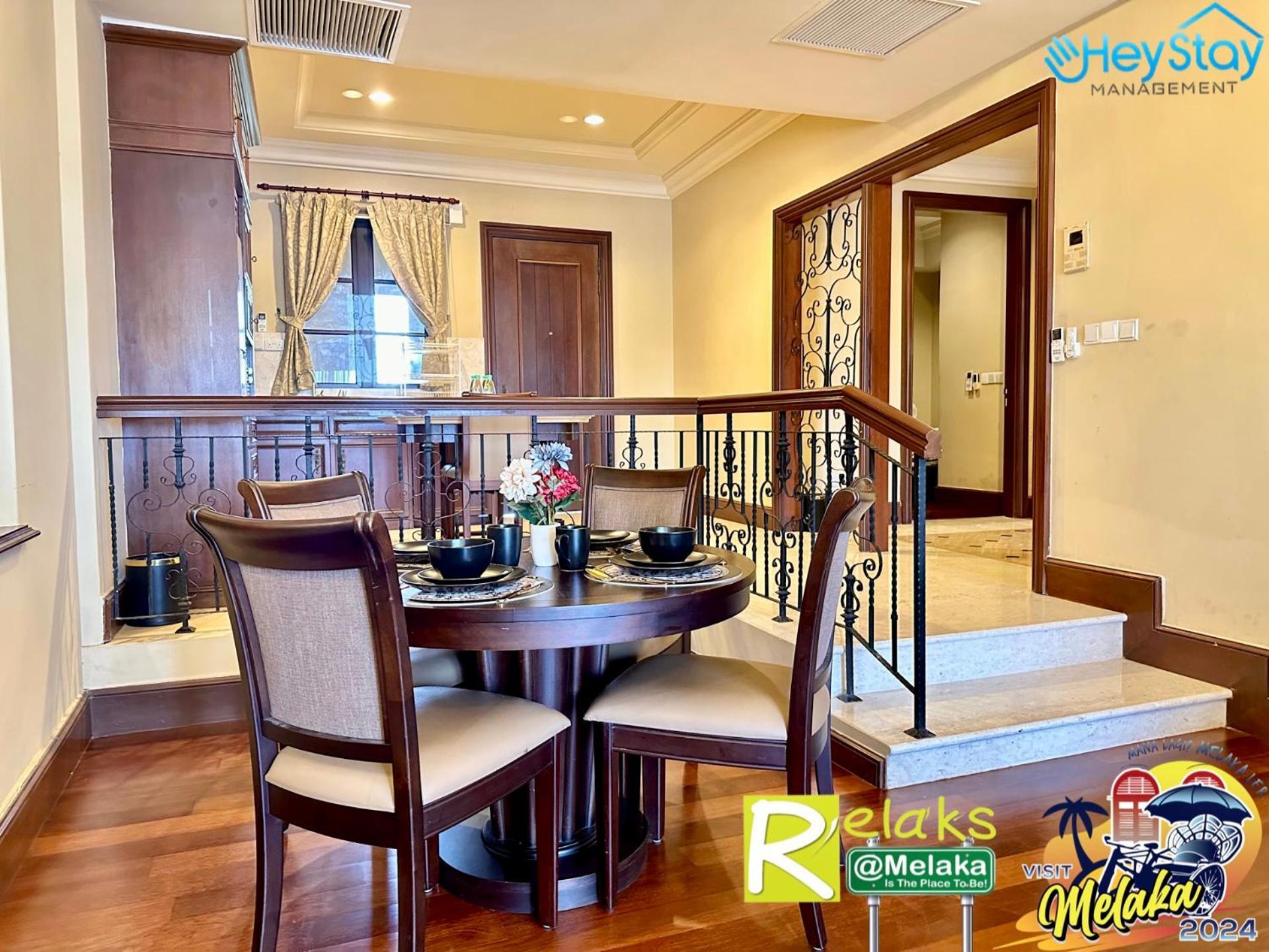 Pangsapuri Casaderio Residences Deluxriversuite Walk5minstojonkerst By Heystay Management Malacca