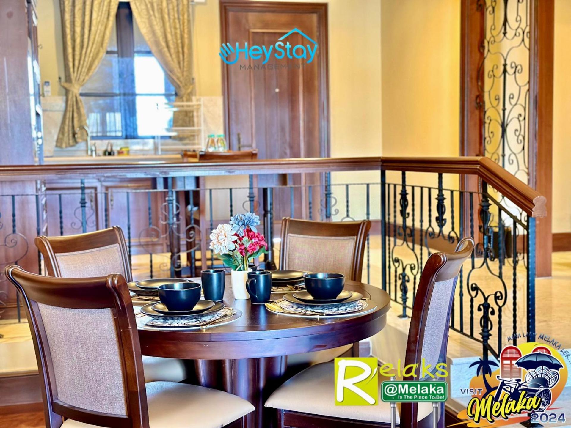 Casaderio Residences Deluxriversuite Walk5minstojonkerst By Heystay Management Pangsapuri Malacca